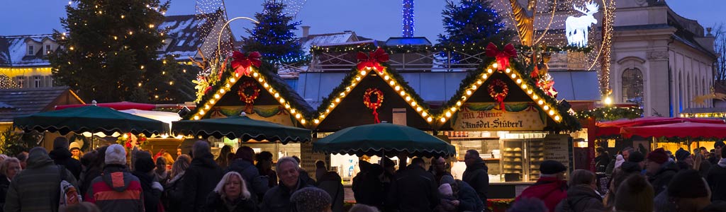 Auf dem Weihnachtsmarkt
